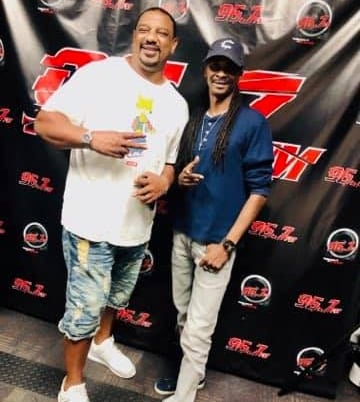 Aaron Winston at 96.7FM radio interview