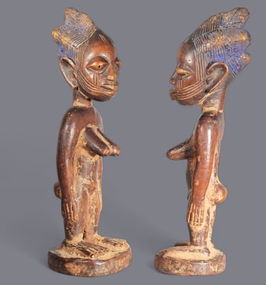 ibeji iseyin oyo state master of the twisted faces nigeria yoruba ibedji