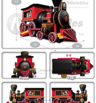 Trackless Train  Panel