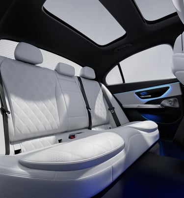 Mercedes-Benz E-Class White Interior