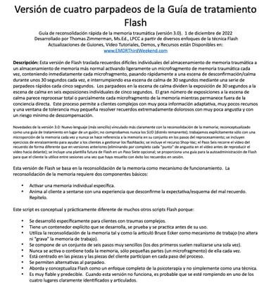 tecnica flash protocolo pdf