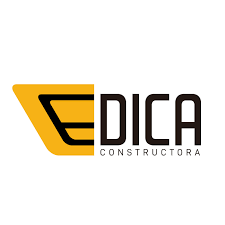 a logo for a construction company edica constructora