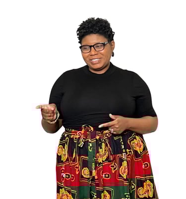 Tameka Chapman speaking to an audience on the importance of having a healthy mental health