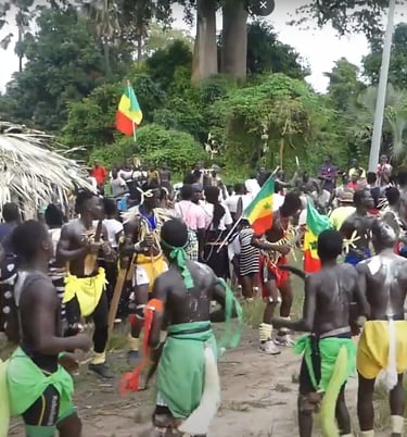Danse traditionnelle Diola - Akut Diaspora