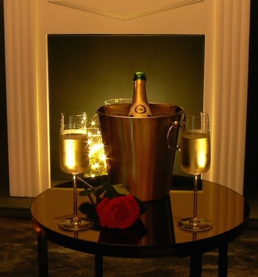 diner romantique dans la love room proche de rennes en ille et vilaine