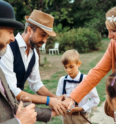 Magie pour un mariage au Château de Garde