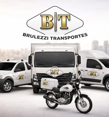 Frota de motoboy e veículos de entrega da empresa Motoboy Expresso Campinas realizando serviços de t