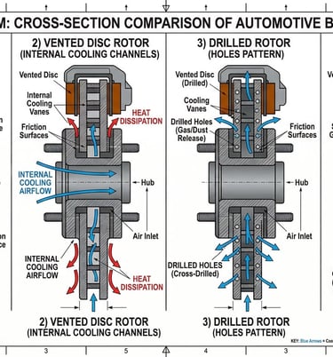 International shipping logistics for brake components showing container loading and global distribution routes