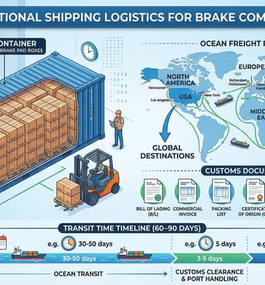 Brake pad packaging options from neutral to private label and premium packaging with custom branding