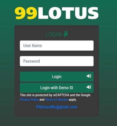 99lotus login