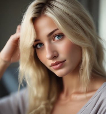 A sleek, modern neon-lit logo of Pix Love on a white textured background.