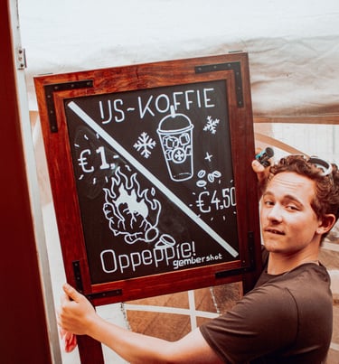 peppie & koffie foodtruck Groningen catering koekjes