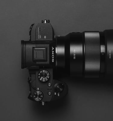 Appareil photo permettant de faire des shootings professionnels