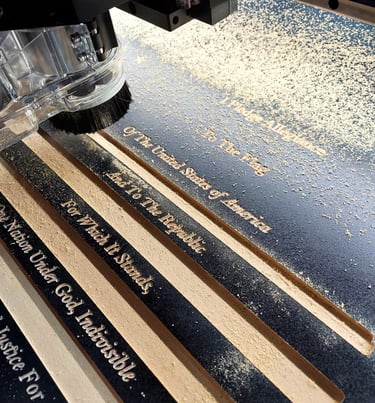 Carbide create 3D CNC CUSTOM ANY DESIGN: Personalized  Wood Sign for Home or Business