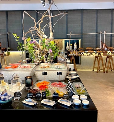Four Seasons Landaa Giraavaru Maldives breakfast