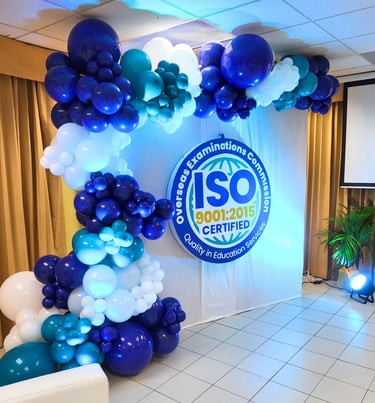 Balloon garland backdrop