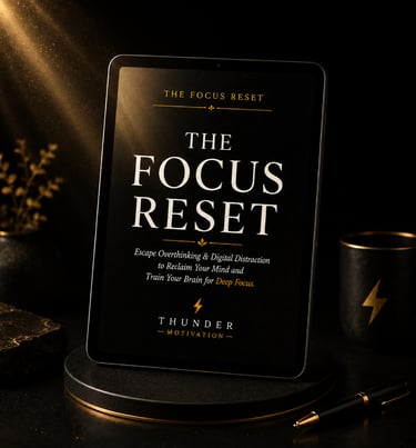 The Focus Reset E-book.