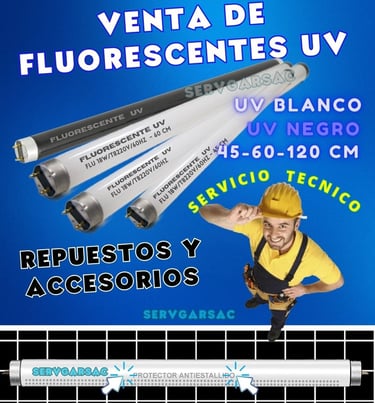 Venta de Fluorescentes UV