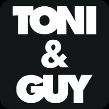 Toni and Guy hair salon logo 