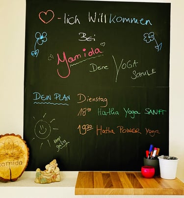 Herzlich willkommen in der Yamida Yogaschule