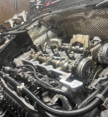 Onderhoud aan motor