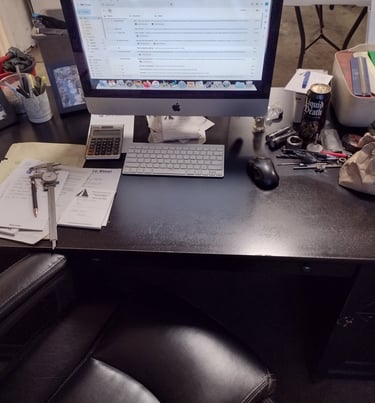 Clean desk