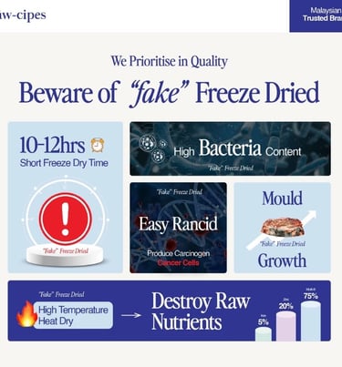 FREEZE DRIED PET TREAT