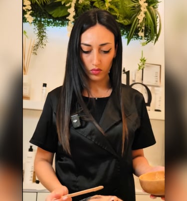 Estetista trattamento Viso