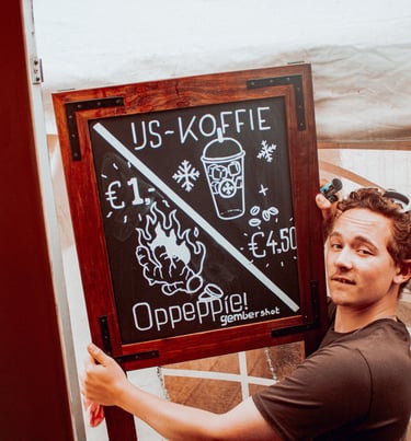 peppie & koffie foodtruck Groningen catering koekjes