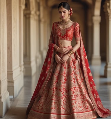 Soft folds of luxurious silk fabric in warm hues, highlighting the smooth texture and subtle sheen.