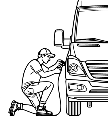 filling motorhome with water