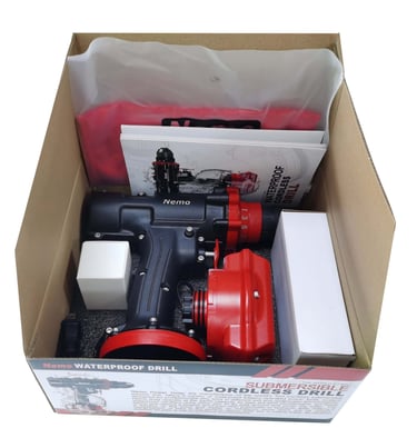 Cordless waterproof drill