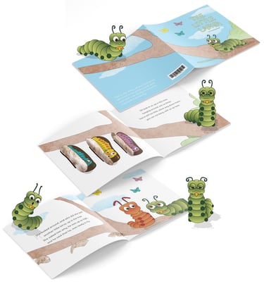 The Little Larva children's book