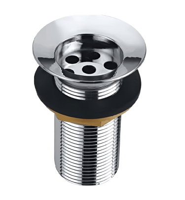"Deep freezer drain fitting with threaded pipe - Alok Plastics"