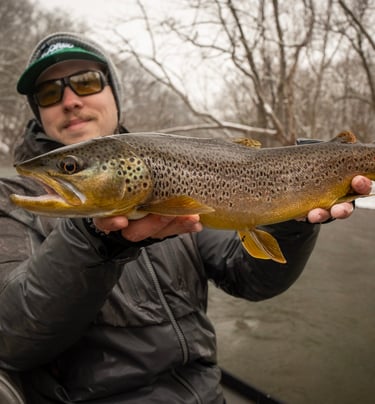 South Holston Angler Guide Aden Blackburn 
