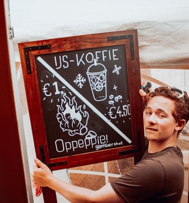 peppie & koffie foodtruck Groningen catering koekjes