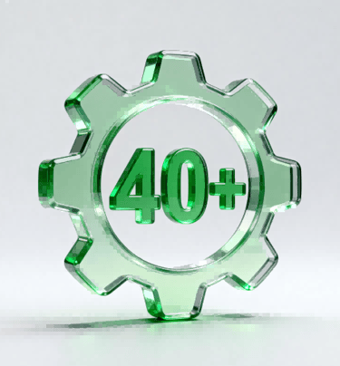 Icon representing King Fly's 40+ years of proven manufacturing expertise.