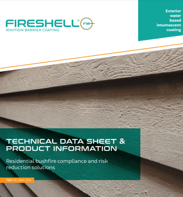 Intumescent Paint for protection of bush fires