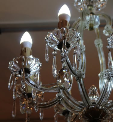 Crystal chandelier