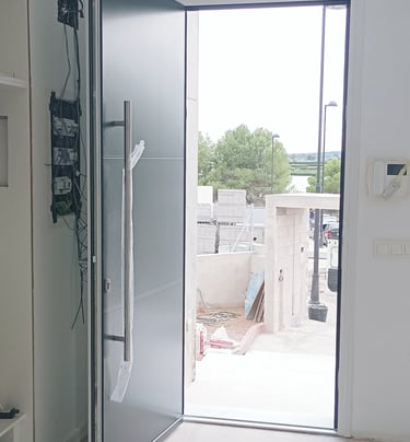 Puerta de entrada unifamiliar