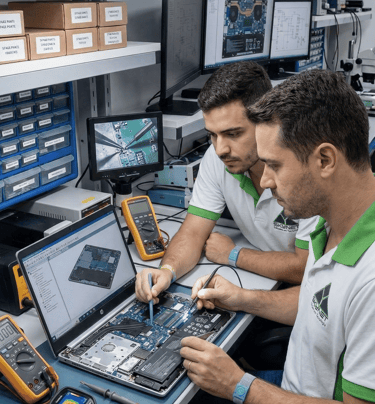 Reparo avançado de placa mãe em Campinas. Especialista para notebooks Dell,, ASUS, HP,ACER,LENOVO,