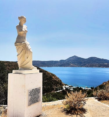 La Venus de Milo, près du village de Trypiti, Milos