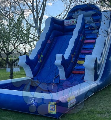 Castillo hinchable para alquiler en Madrid y Toledo