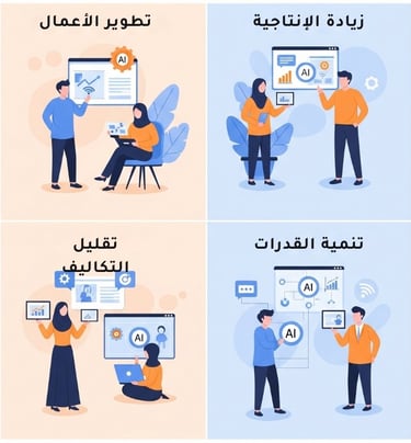 منصة عربية رائدة تسهم في رفع وعي الأفراد ورواد الأعمال بأدوات الذكاء الاصطناعي