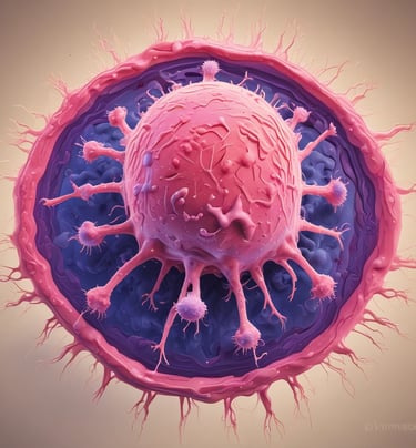 An image of a cancer cell