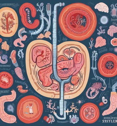 an image illustration of the digestive system