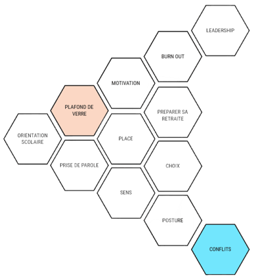 schéma des possibilités d'accompagnement de coaching individuels