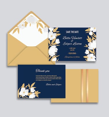 Invitations, papeterie et mariage