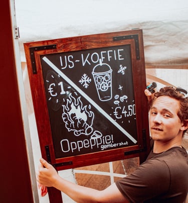 peppie & koffie foodtruck Groningen catering koekjes