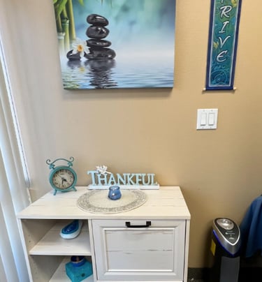 Staci Montgomery's therapy office